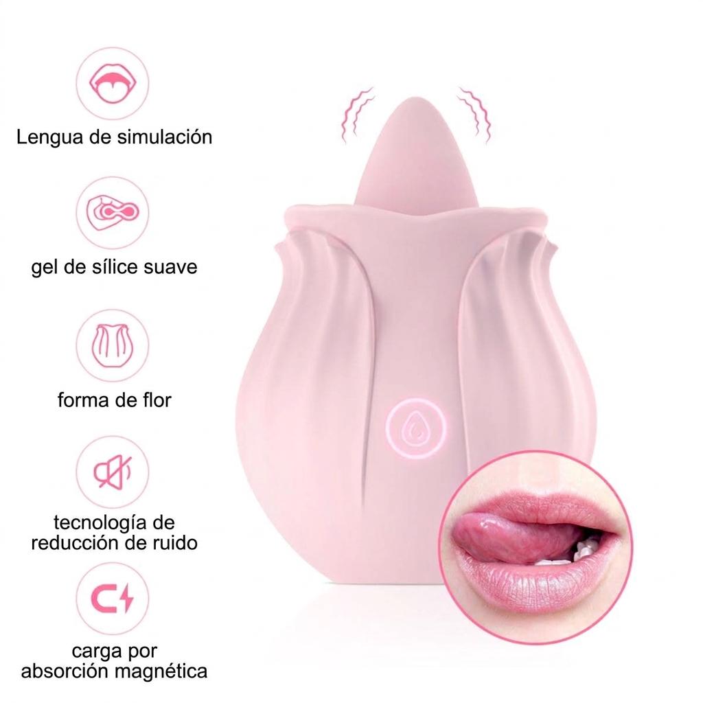ROSA CON LENGUA
