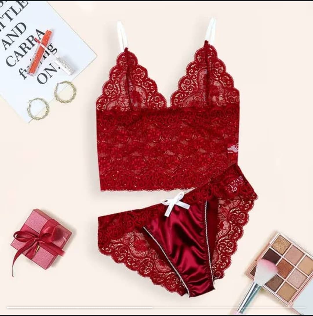 PIJAMA SEXY 2 PIEZAS TALLA M