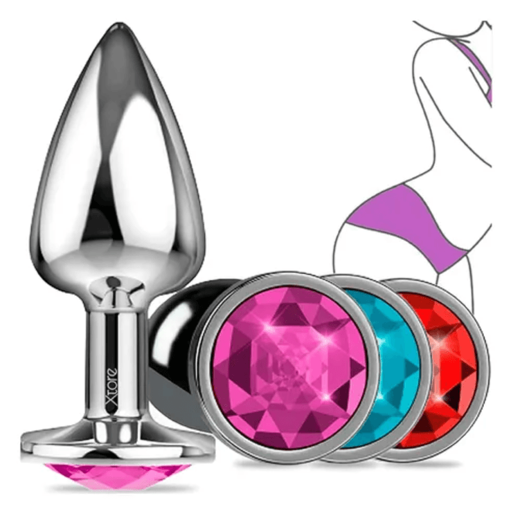 PLUG ANAL TALLA M ACERO INOXIDABLE